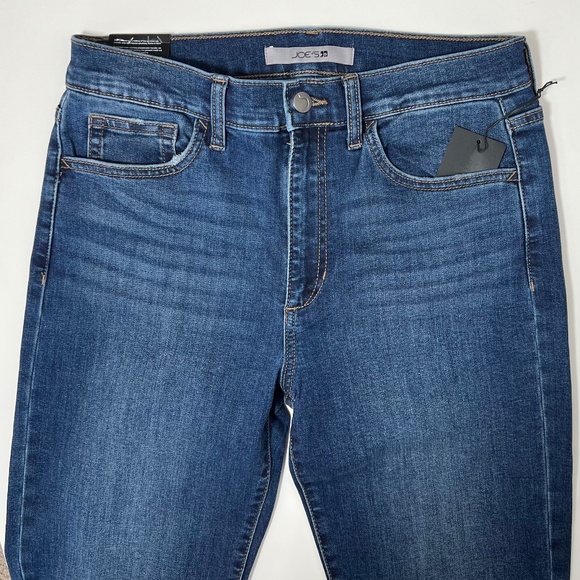 NWT - Joe’s Jeans High Rise Straight Ankle Blue Denim Women's W27 L28 - Picture 8 of 10